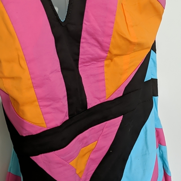 Block colored dress - Picture 2 of 7